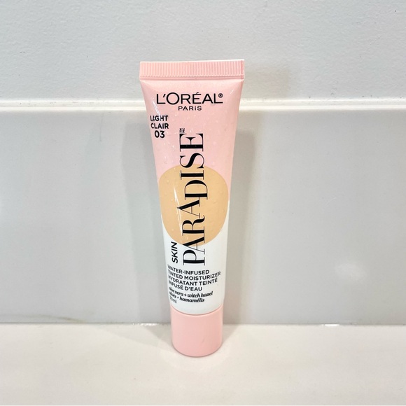 🟠5/$25 NEW L’Oreal Water-Infused Tinted Moisturizer (Light 03) - Picture 1 of 4